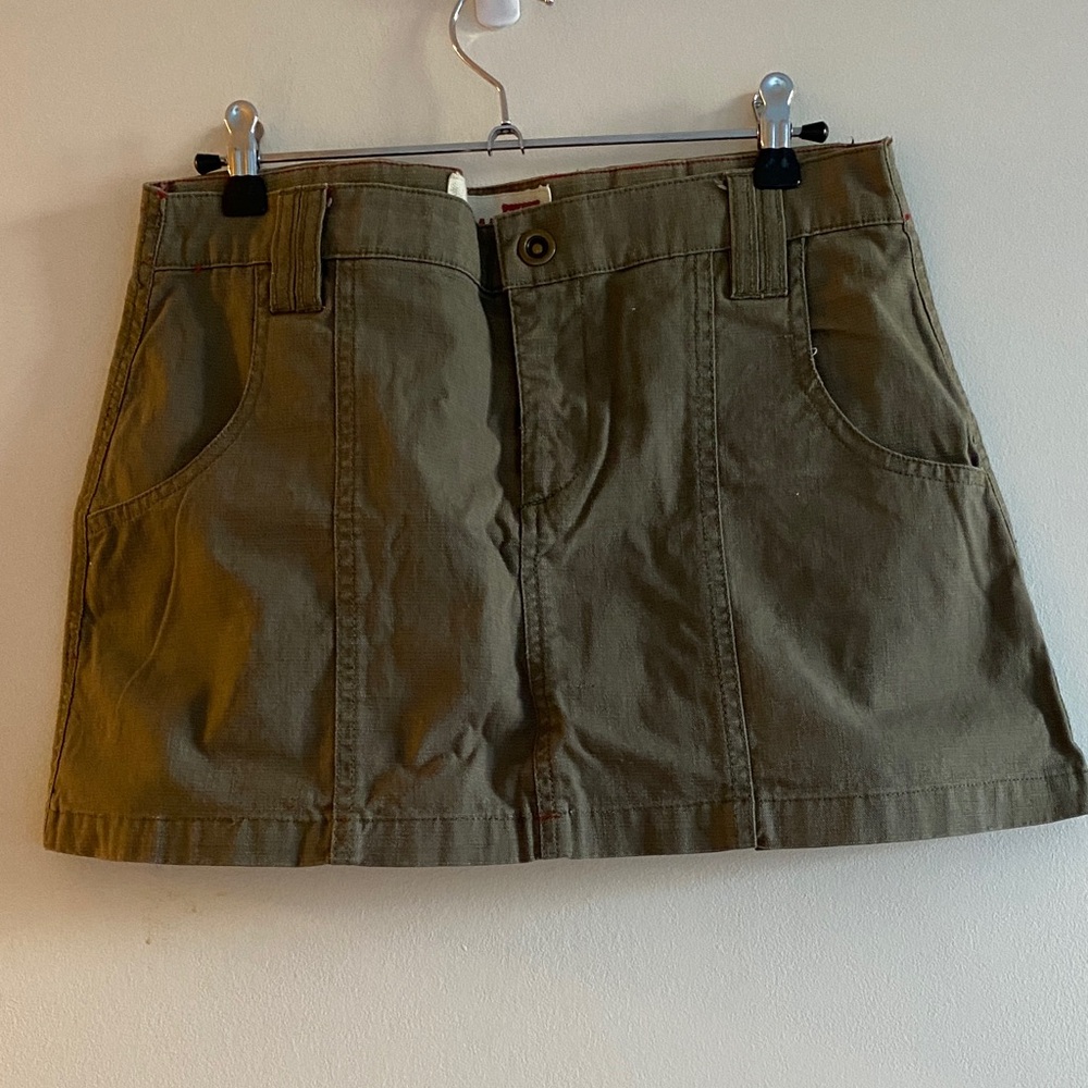 Spiewak Olive Mini Skirt